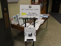 Signfor400thAnniversaryExhibitatTownHall